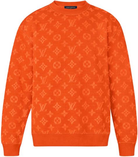 louis vuitton monogram sweater orange|louis vuitton bee hoodie.